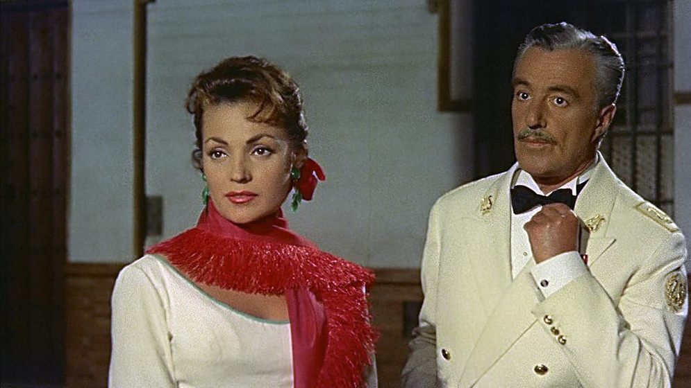 Carmen Sevilla y Vittorio De Sica en Pan, Amor y Andalucía