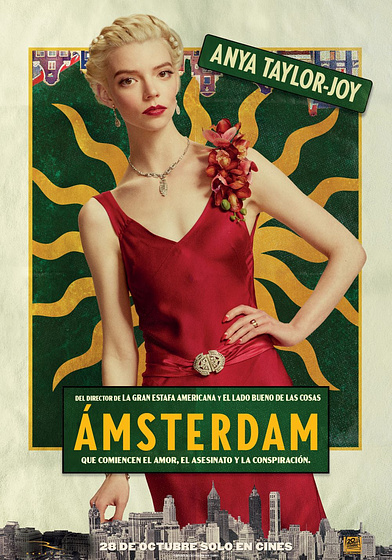 Imagen de Amsterdam (Cartel personajes español)
