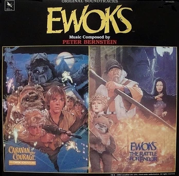 Carátula de la banda de sonido de Ewoks: La Batalla de Endor