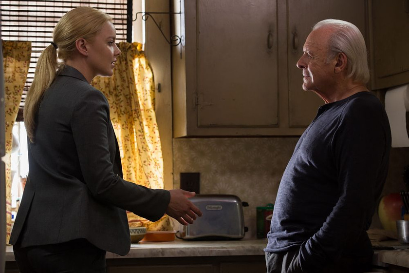 Anthony Hopkins y Abbie Cornish en Premonición