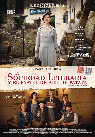 Imagen de La Sociedad Literaria y el pastel de piel de patata (Cartel español)