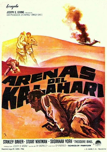 poster of content Las Arenas del Kalahari