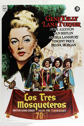poster of content Los Tres Mosqueteros (1948)