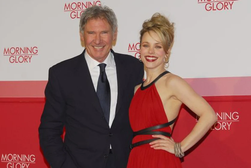 Harrison Ford y Rachel McAdams en Morning Glory (Premiere en Berlin. Enero 2011)