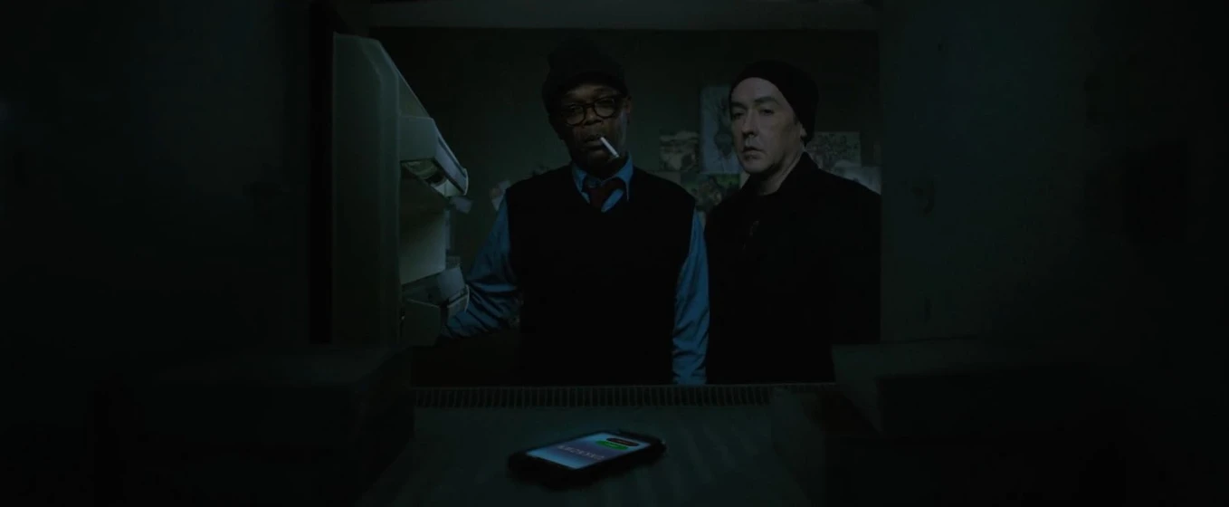 Samuel L. Jackson y John Cusack en cell