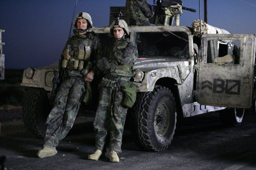 James Ransone y Alexander Skarsgård en Generation Kill