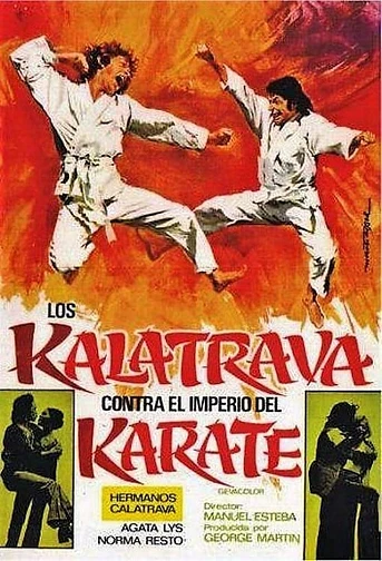 Poster de Los Kalatrava Contra el Imperio del Kárate