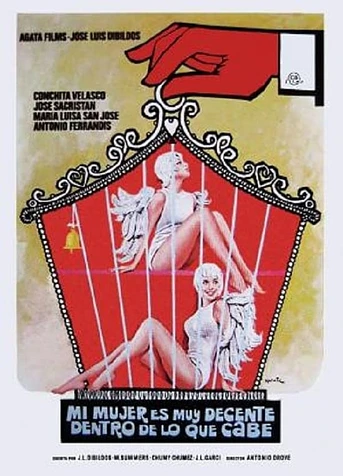 Poster de Mi Mujer es muy Decente Dentro de lo que Cabe