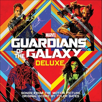 Carátula de la banda de sonido de Guardianes de la Galaxia