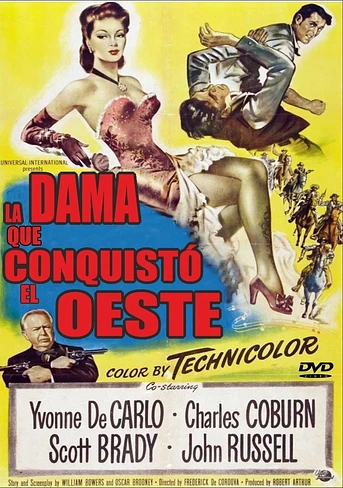 Poster de La Dama que Conquistó el Oeste (La Cautivadora)