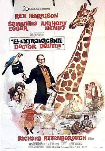 Poster de El Extravagante Doctor Dolittle