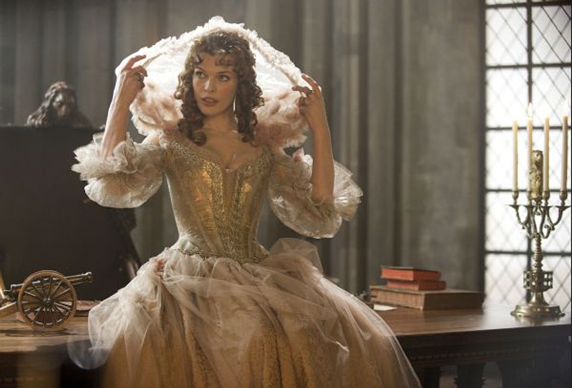 Milla Jovovich en Los Tres Mosqueteros