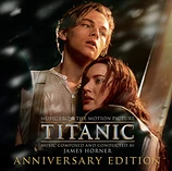 Carátula de la banda de sonido de Titanic, Anniversary Edition