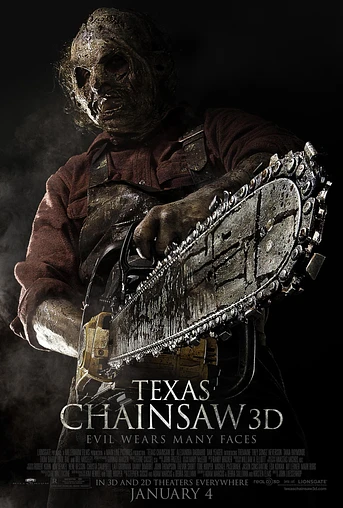 Poster de La Matanza de Texas 3D