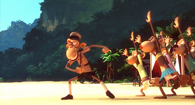 still of movie Marco Macaco y los primates del Caribe