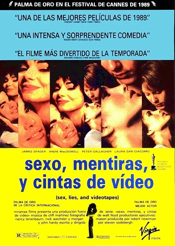 Poster de Sexo, Mentiras y Cintas de Video