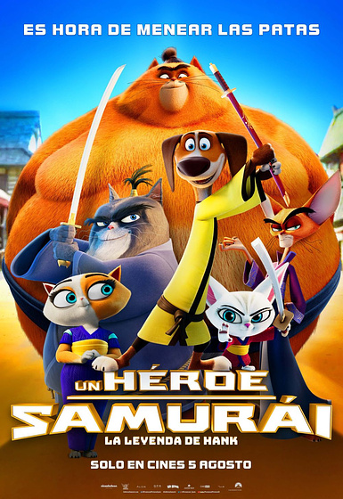 Imagen de Un Héroe Samurái. La Leyenda de Hunk (Cartel español)