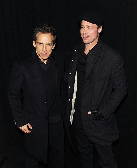 Brad Pitt y Ben Stiller en Megamind (Premiere en New York. Noviembre 2010)