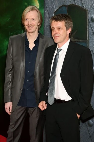 Andrew Adamson y Harry Gregson-Williams en Las Crónicas de Narnia: El Príncipe Caspian (Premiere en New York. Mayo 2008)