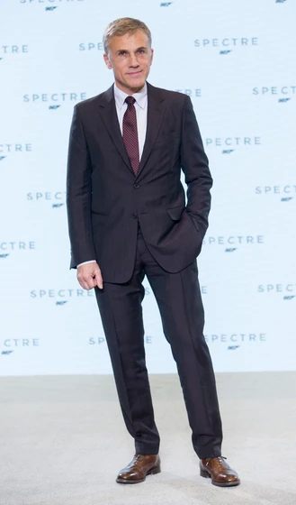 Christoph Waltz en Spectre (Presentación en Londres. Diciembre 2014)