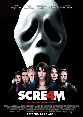 Poster de Scream 4