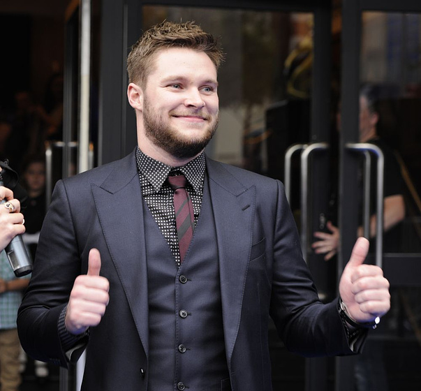 Jack Reynor en Transformers: La Era de la Extinción (Premiere en Dublin. Julio 2014)