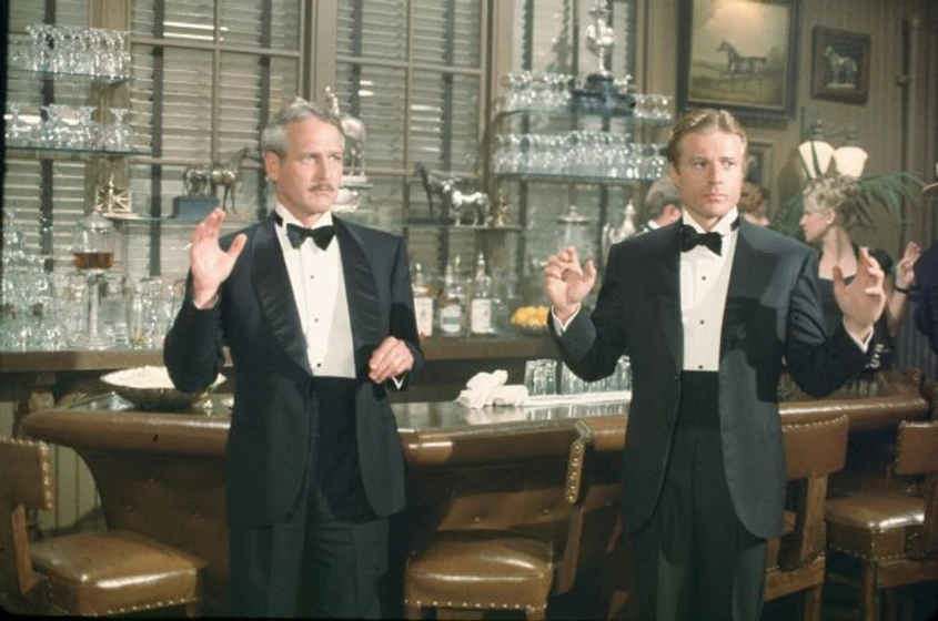 Robert Redford y Paul Newman en El Golpe