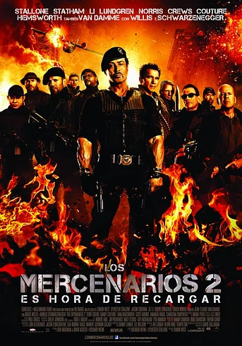 Poster de Los Mercenarios 2