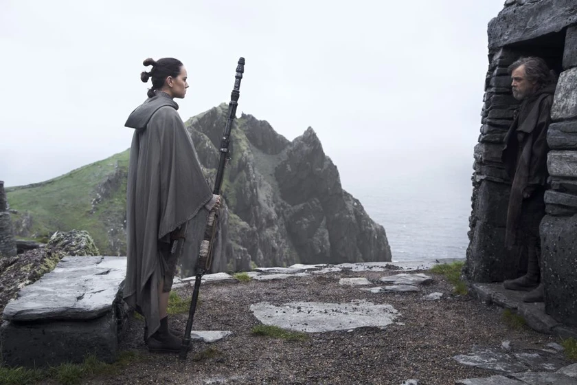Daisy Ridley en Star Wars: Los Últimos Jedi