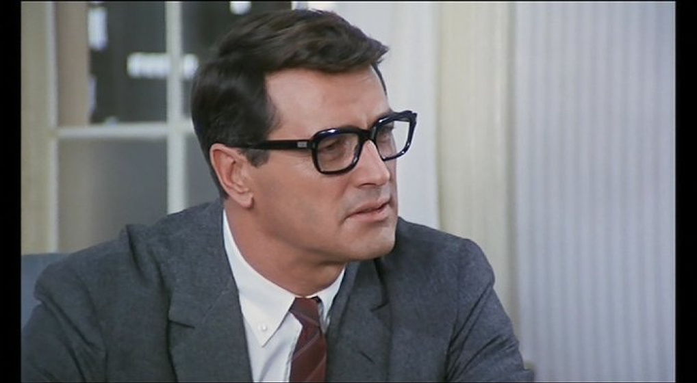 Rock Hudson en Guapa, Ardiente y Peligrosa