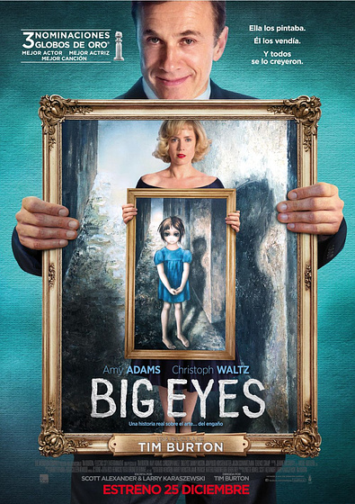 Imagen de Big Eyes (Cartel final español)