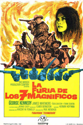 poster of content La Furia de los Siete Magníficos