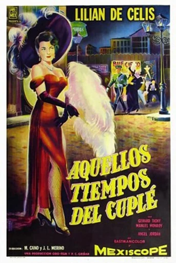 Poster de Aquellos tiempos del cuplé
