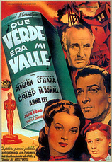 poster of movie ¡Qué verde era mi valle!