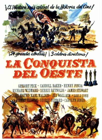 Imagen de la-conquista-del-oeste (Poster)