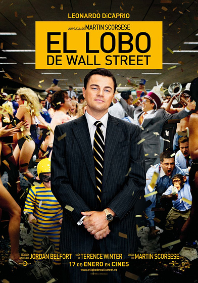 Imagen de El Lobo de Wall Street (Cartel final español)