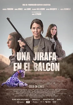 Una Jirafa en el balcón