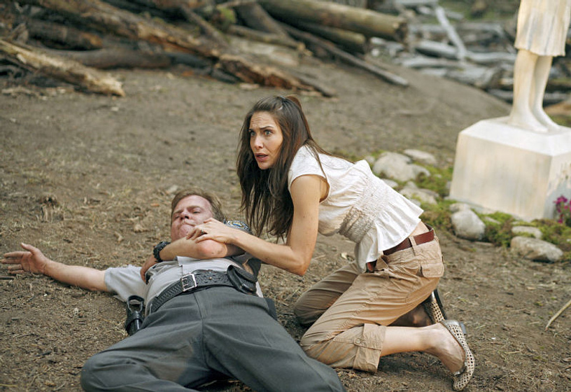 Claire Forlani y Greg Lawson en Carolina Moon