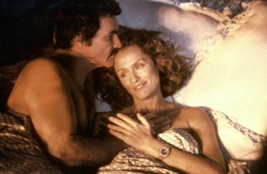 Burt Reynolds y Lauren Hutton en malone