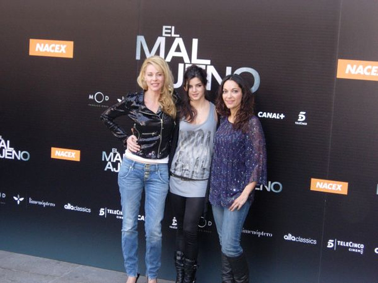 Clara Lago, Cristina Plazas y Belén Rueda en El Mal ajeno (Photocall en Madrid. Marzo 2010)