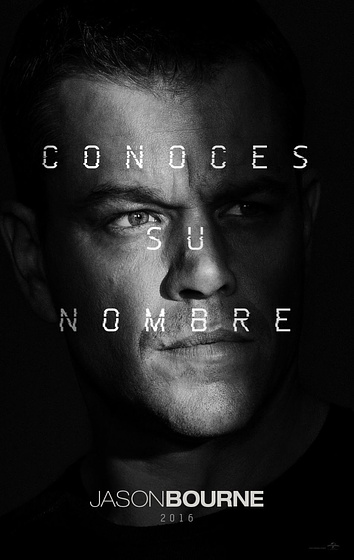 Imagen de Jason Bourne (Cartel teaser español)