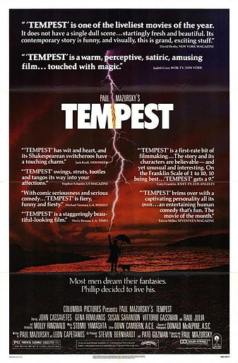 Poster de La Tempestad