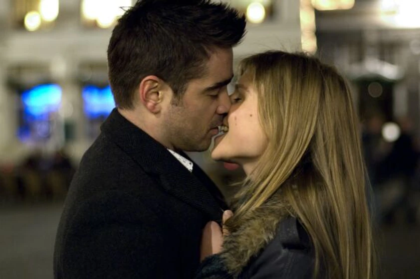 Colin Farrell y Clémence Poésy en Escondidos en Brujas