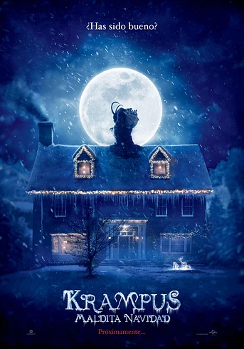 Poster de Krampus. Maldita Navidad