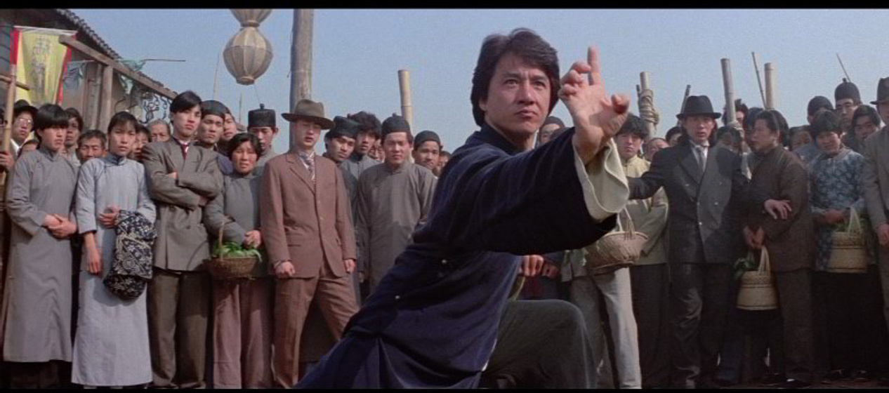 Jackie Chan en La Leyenda del luchador borracho