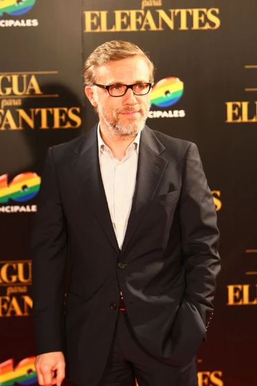 Christoph Waltz en agua-para-elefantes (Premiere en Barcelona. Abril 2011)