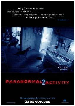 poster of movie Paranormal activity 2