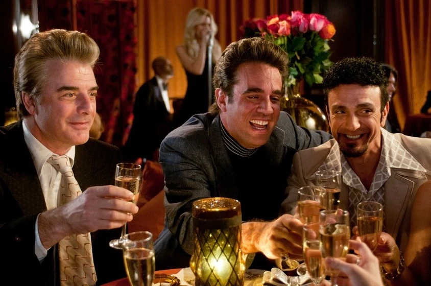 Bobby Cannavale y Chris Noth en lovelace