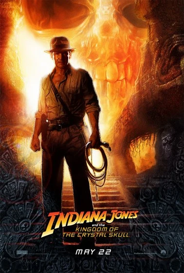 Imagen de Indiana Jones y el Reino de la Calavera de Cristal (Cartel)