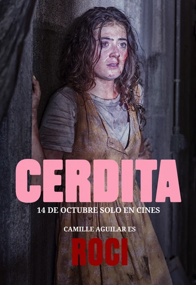 Imagen de cerdita (Cartel personajes)